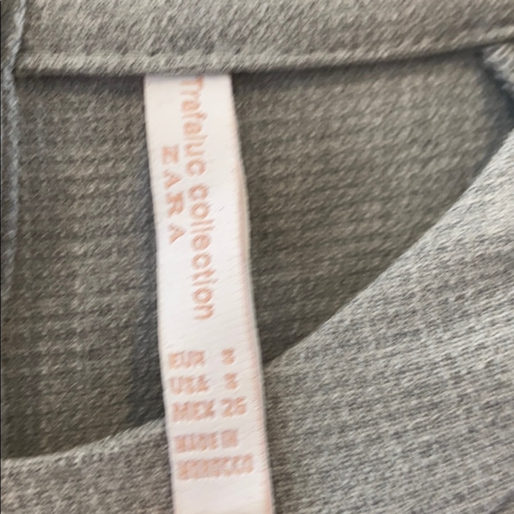 Zara Ruffle Top With Button Down Layer - image 6